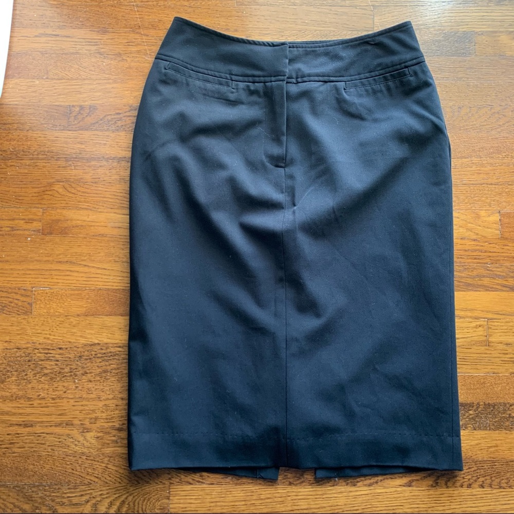 Black Classic Pencil Skirt Size 4